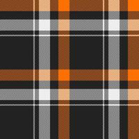 Inspiration tartan plaid, ornate textile seamless pattern. Store check fabric texture background in black and white colors. vector