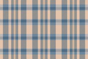 Elegant neutral plaid pattern in soft beige and blue hues. Perfect for textile design, apparel, home decor, and website backgrounds. Subtle texture adds visual interest. vector