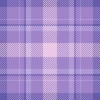 Faded pattern seamless texture, african tartan check plaid. Turkish textile background fabric in violet and light colors. vector