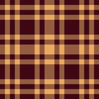 Elegant maroon and gold herringbone plaid pattern. Perfect for textile design, autumnal projects, or creating a sophisticated, textured background. vector
