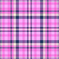 Vibrant pink and cream plaid pattern. Perfect for textile design, fashion, websites, or any project needing a playful, stylish texture. High-resolution image, ideal for print and web. vector