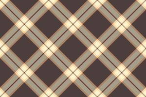 Printing check tartan textile, elegant seamless pattern. Daisy texture fabric background plaid in pastel and light colors. vector
