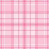 French check fabric textile, man texture plaid background. Many pattern tartan seamless in light and red colors. vector