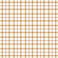 Art pattern tartan seamless, awesome texture background . Magazine textile check plaid fabric in white and orange colors. vector
