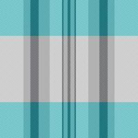 Stylish teal, gray, and white diagonal plaid pattern. Perfect for textile design, website backgrounds, or fashion projects. Clean, modern aesthetic with versatile color palette. vector