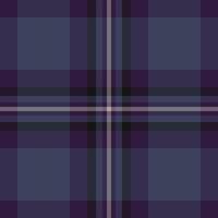 Ethnicity pattern check plaid, clan fabric background tartan. Fluffy textile texture seamless in dark and indigo colors. vector