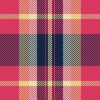 Stylish diagonal plaid pattern in vibrant pink, beige, and navy. Perfect for textile design, fashion, packaging, or website backgrounds. Adds a modern, geometric touch to any project. vector