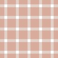 Elegant blush pink and white plaid pattern. Perfect for textile design, stationery, website backgrounds, and more. This subtle, sophisticated check design offers a versatile and stylish aesthetic. vector