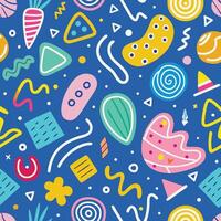 seamless pattern with colorful retro retro retro retro retro ret white backgroundro retro retro retro retro retro retro retro vector
