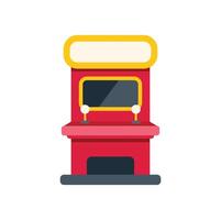 Arcade machine icon illustration vector