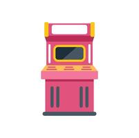 Arcade machine icon illustration vector