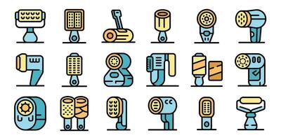Lint removing tools and clothes shavers maintaining cleanliness and fabric care vector