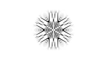 Zigzag Abstract Design with Geometric Flow video