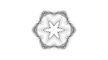 Symmetrical Abstract Pattern Animation video