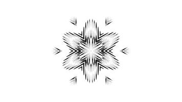 Symmetrical Dynamic Lines in Abstract Motion video