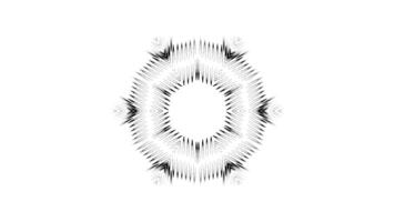 Abstract Geometric Pattern with Dynamic Shifting Lines video