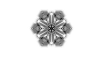 Abstract Geometric Shape with Sharp Symmetry video