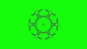Dynamic Geometric Pattern Animation with Flowing Design video