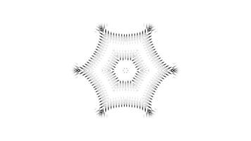 Intricate Abstract Mandala Animation with Flowing Patterns video