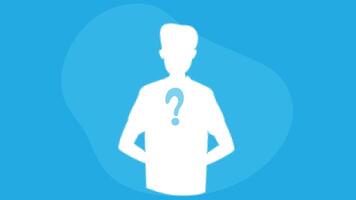 An illustration of a mysterious person with a question mark symbol, highlighting the unknown identity or an element of mystery vector