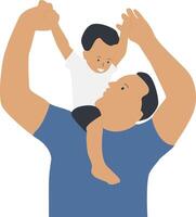 Father Day Character vector