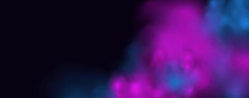 A pink, mystical fog curls through the air. vector