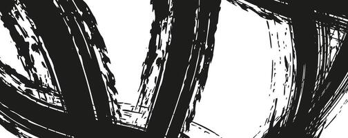 A black and white drawing of a line vector