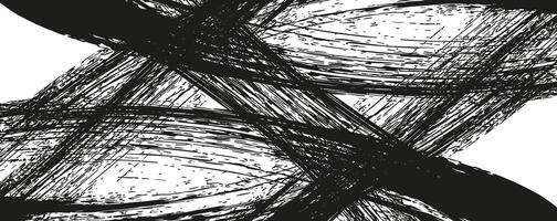 Abstract grunge brush stroke illustration vector