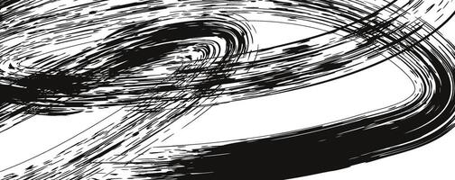 Abstract brush stroke illustration vector