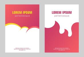 Set of banners, covers, flyers, posters, annual report and more for your social media and design template. Nature design illustration. Simple and creative abstract design vector