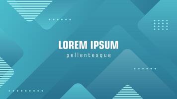 Modern and creative abstract geometric background. Abstract green background. Simple and elegant geometric background vector