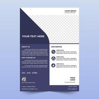 elegant business flyer design, ready to customize. minimalist business flyer, brochure, template design. A4 size. Easy to use and edit. vector
