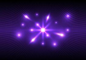 Abstract background with lightning explosion wave vector