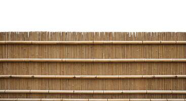 Natural Bamboo Fence Texture Image for Design Projects photo