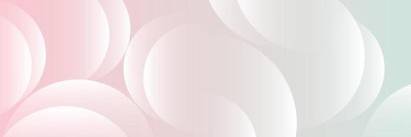 Soft Gradient Abstract Circles Background vector