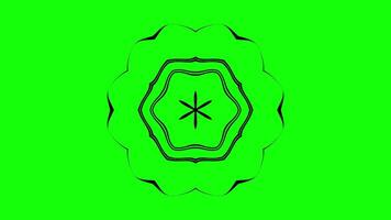 Geometric Animation with Hexagonal Pattern video