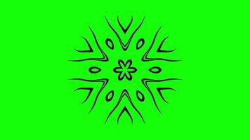 Abstract Geometric Star Pattern with Bold Angular Shapes video