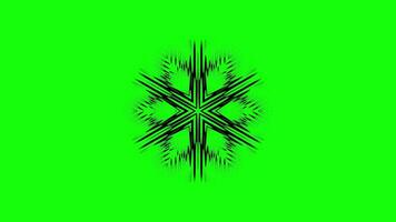 Abstract Animated Zigzag Pattern in Motion video