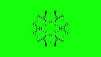 Smooth Flower Shape Animation with Geometric Design video