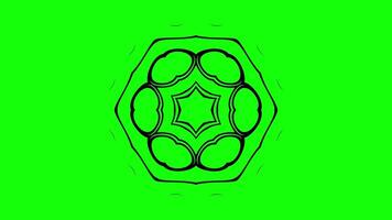 Intricate Abstract Design with Curved and Layered Accents video