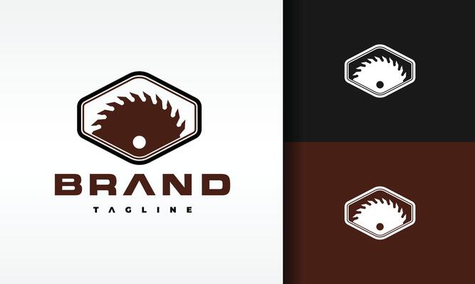 circular saw frame logo
