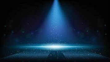 Abstract product showcase technology background Hi-tech communication concept, technology vector