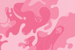 Abstract liquid pink background with smooth fluid shapes, soft gradients, and elegant curved lines. vector