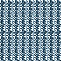 Seamless pattern with white polka dots on a blue background vector