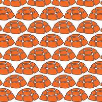 pattern with tortoises. illustration of tortoises. vector