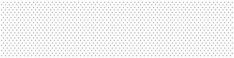 Horizontal background with monochrome dotted texture. Polka dot pattern. vector