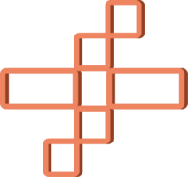 A square with a line through it png