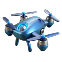 Drone Technology Aerial Vehicle Design in a Futuristic Three Dimensional Scene of Innovation png