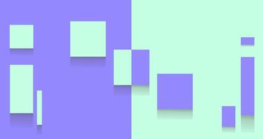 Minimalistic pastel-colored squares arranged in a structured format vector