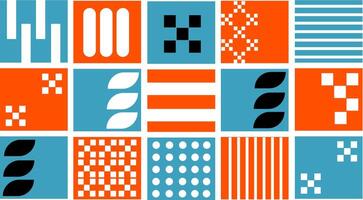 background with geometric shapes vector